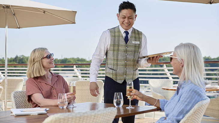 The Verandah aboard Spirit of Discovery